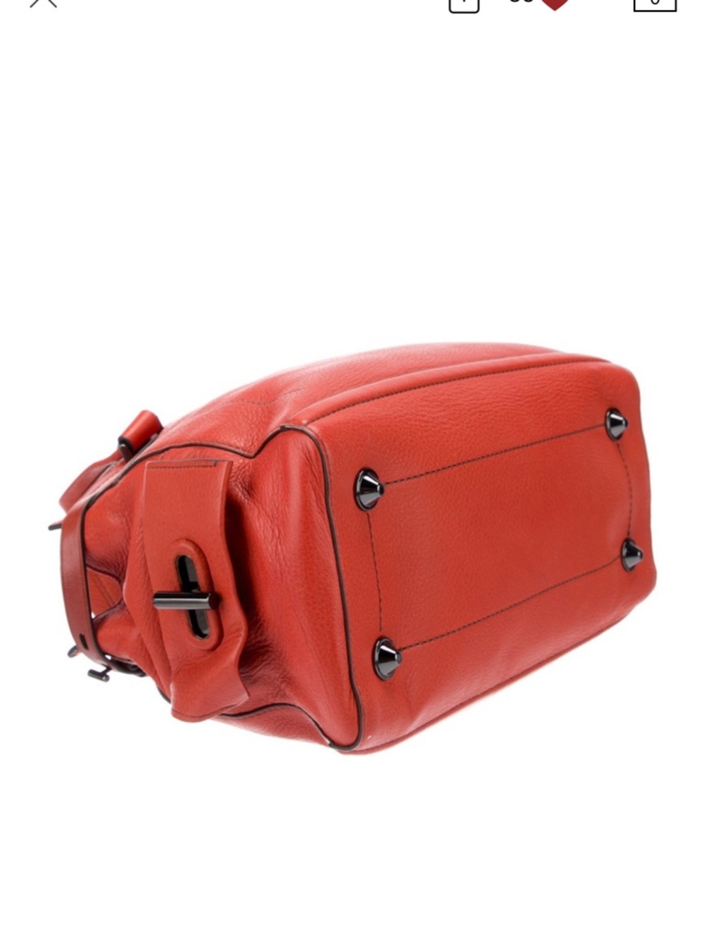 Reed Krakoff handle bag in Cinnabar - Picture 5 of 13